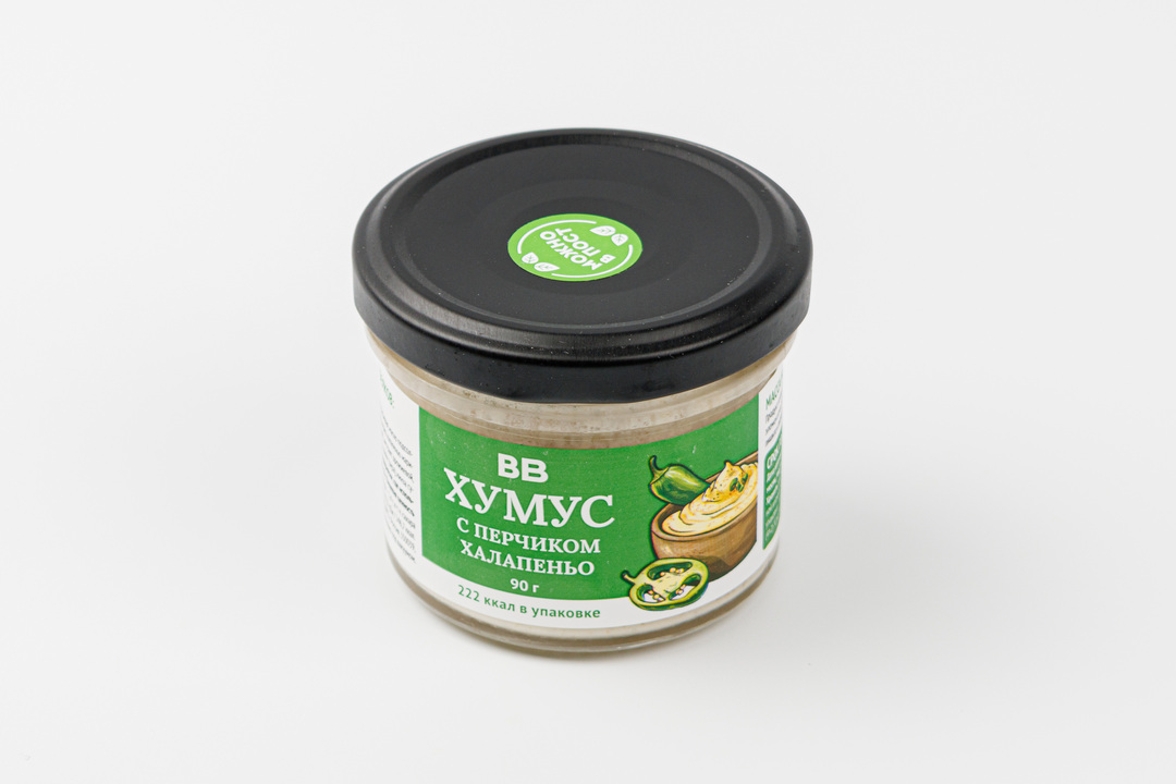 

Хумус ВкусВилл с перчиком халапеньо 90 г