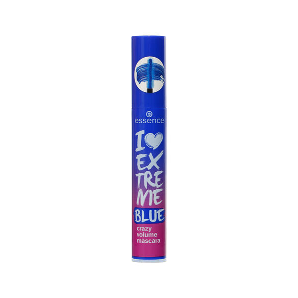 Тушь для ресниц `ESSENCE` I LOVE EXTREME BLUE CRAZY VOLUME (синяя) 12мл