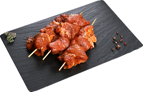 Шашлык из филе бедра индейки ЛЕНТА FRESH в маринаде Трюфель, весовой