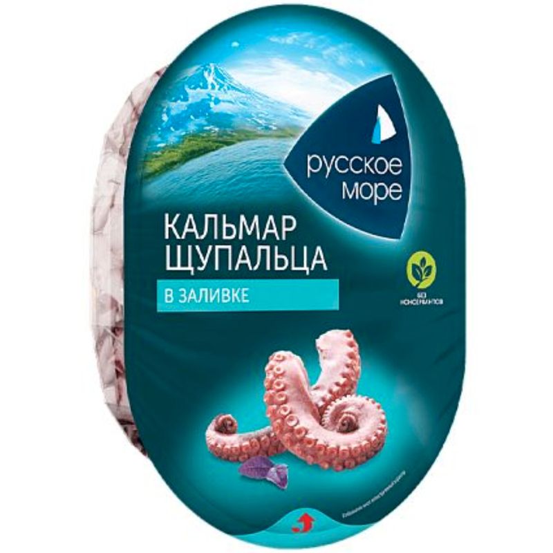

Щупальца кальмара Русское море в заливке 180 г