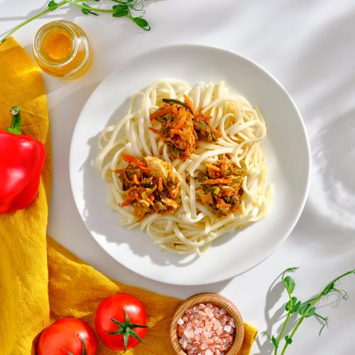 

Лапша Pan Asia Удон с овощами и курицей 230 г