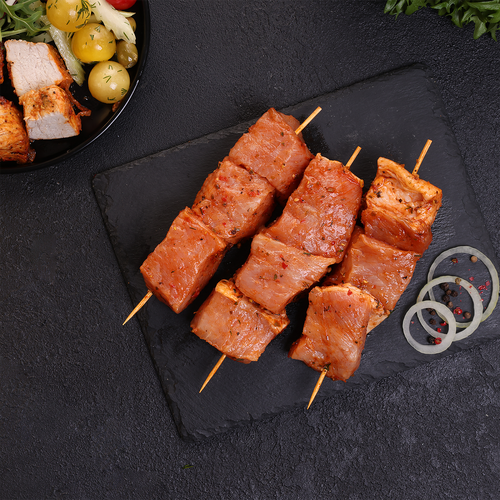 

Шашлык из свиной корейки Лента Fresh в маринаде аджика, вес