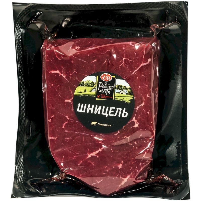 

Шницель из говядины Родные места 400 г