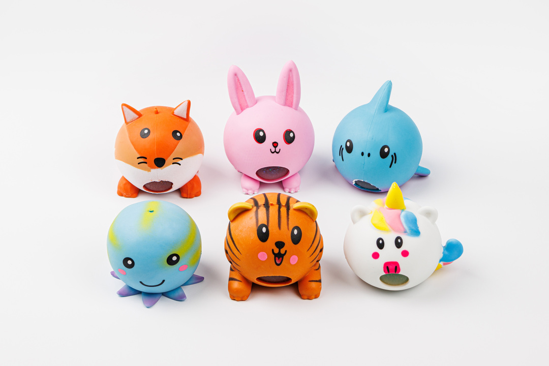 

Игрушка 1Toy Животное со жмякой, 10 x 10 x 8 см в ассортименте