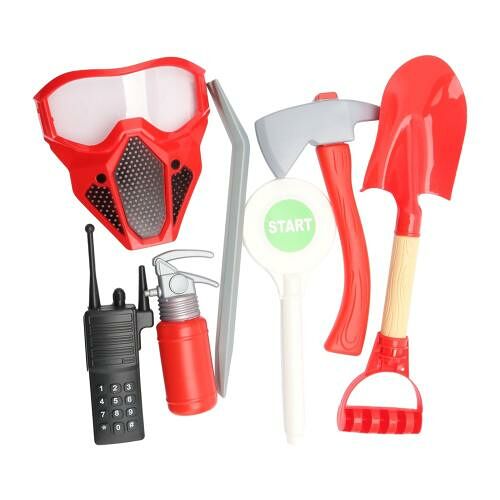 Игровой набор пожарного 7 предметов