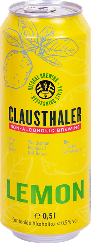 

Пиво безалкогольное светлое Clausthaler Lemon фильтрованное пастеризованное 0.5 л