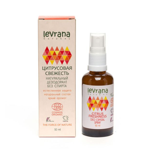 Дезодорант Levrana Цитрусовая Свежесть 50 мл