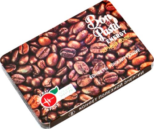 

Конфеты тонизирующие Bon Pastil Energy Чёрный кофе без сахара 12 г