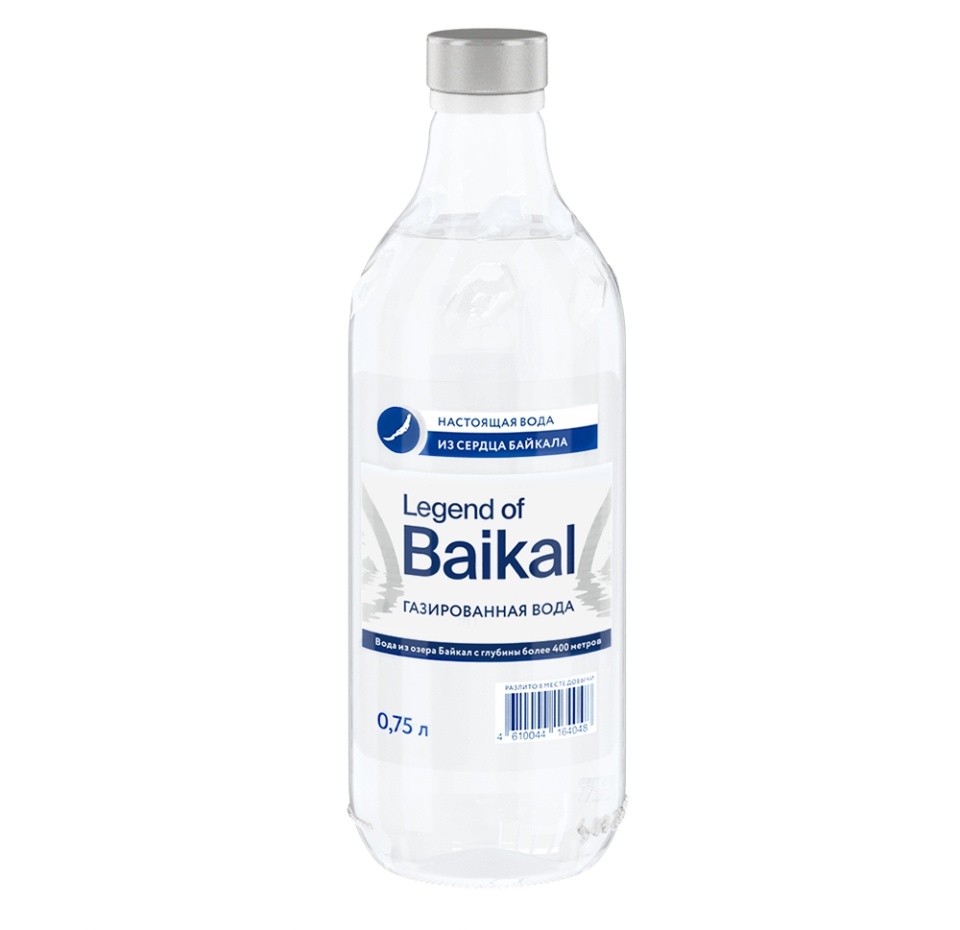 

Вода газированная Legend Of Baikal природная стекло 750 мл