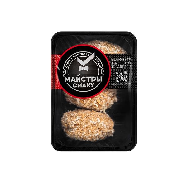 П/ф рубленый из мяса цыплят-бройлеров Котлета Папараць-кветка охл ФК (Ф)