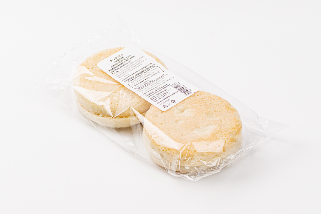 

Маффин ВкусВилл английский 2 шт 120 г