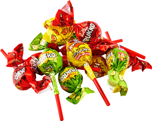 

Карамель Славянка на палочке с жевательной конфетой вкус в ассортименте весовая