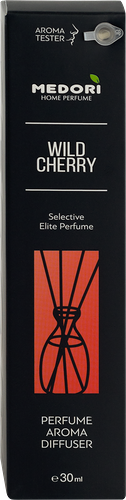 Ароматический диффузор Medori Wild cherry с фибровыми палочками 30 мл
