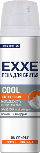 

Пена для бритья Exxe Cool освежающая 200 мл