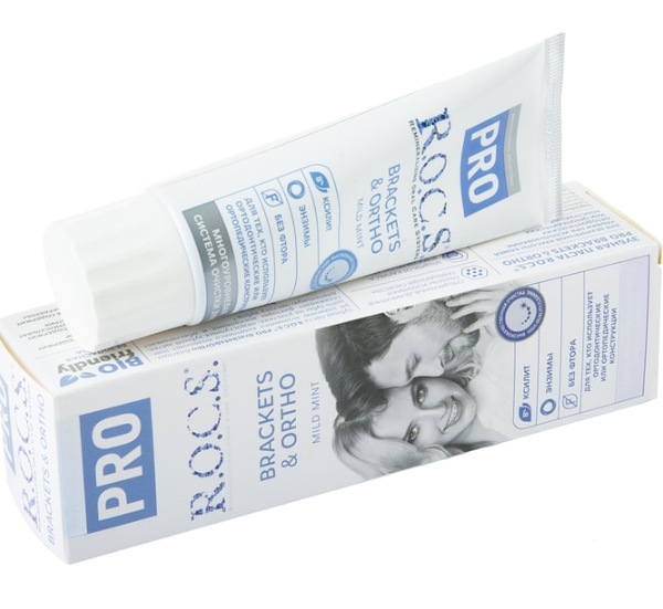 Зубная паста R.O.C.S. Pro Brackets & Ortho 74 г