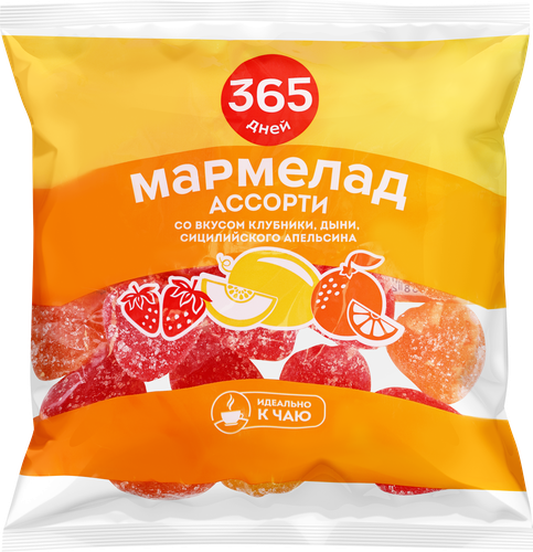 

Мармелад 365 ДНЕЙ Ассорти, 250г