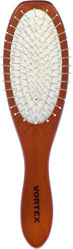 Расческа массажная Vortex 51005 Овал деревянная, 22,5 см