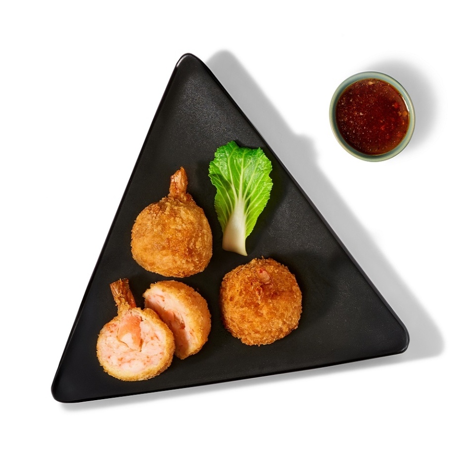 

Крокеты из креветок белоногих с соусом свит-чили Азбука Вкуса Taste Of 185 г