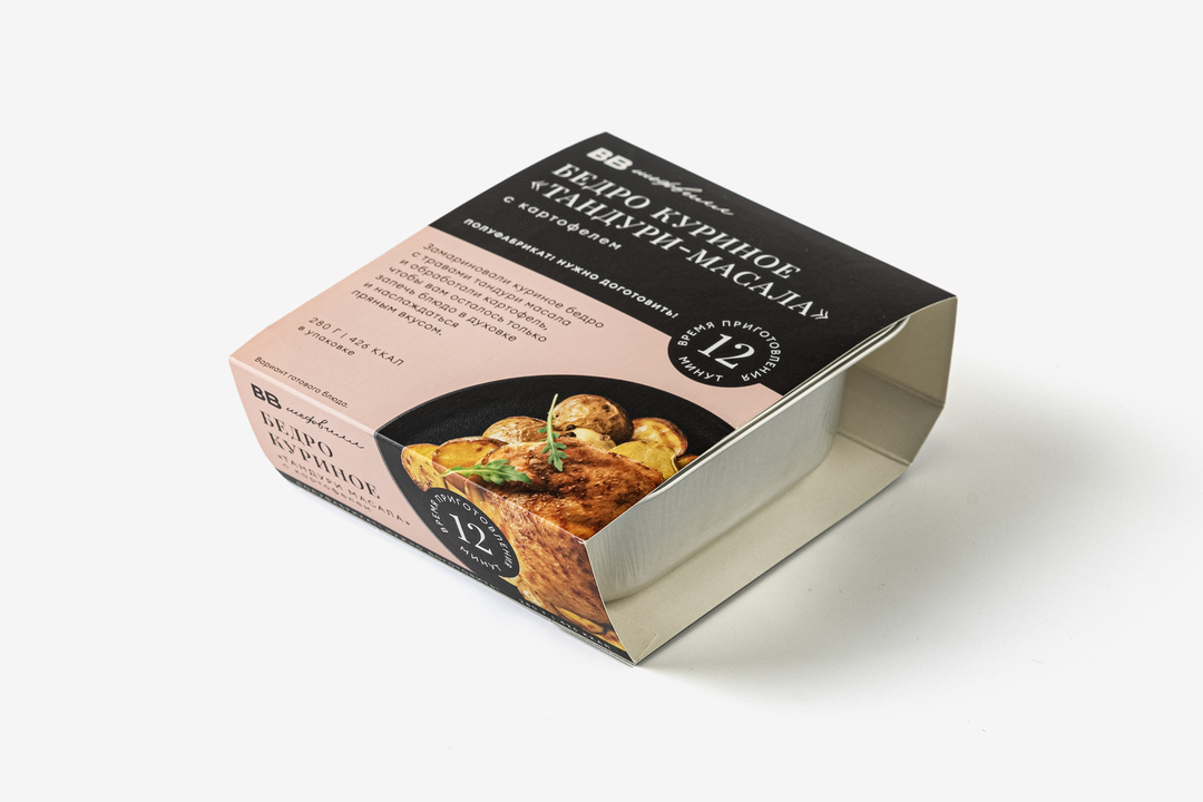 

Бедро куриное ВкусВилл "Тандури Масала" с картофелем 280 г