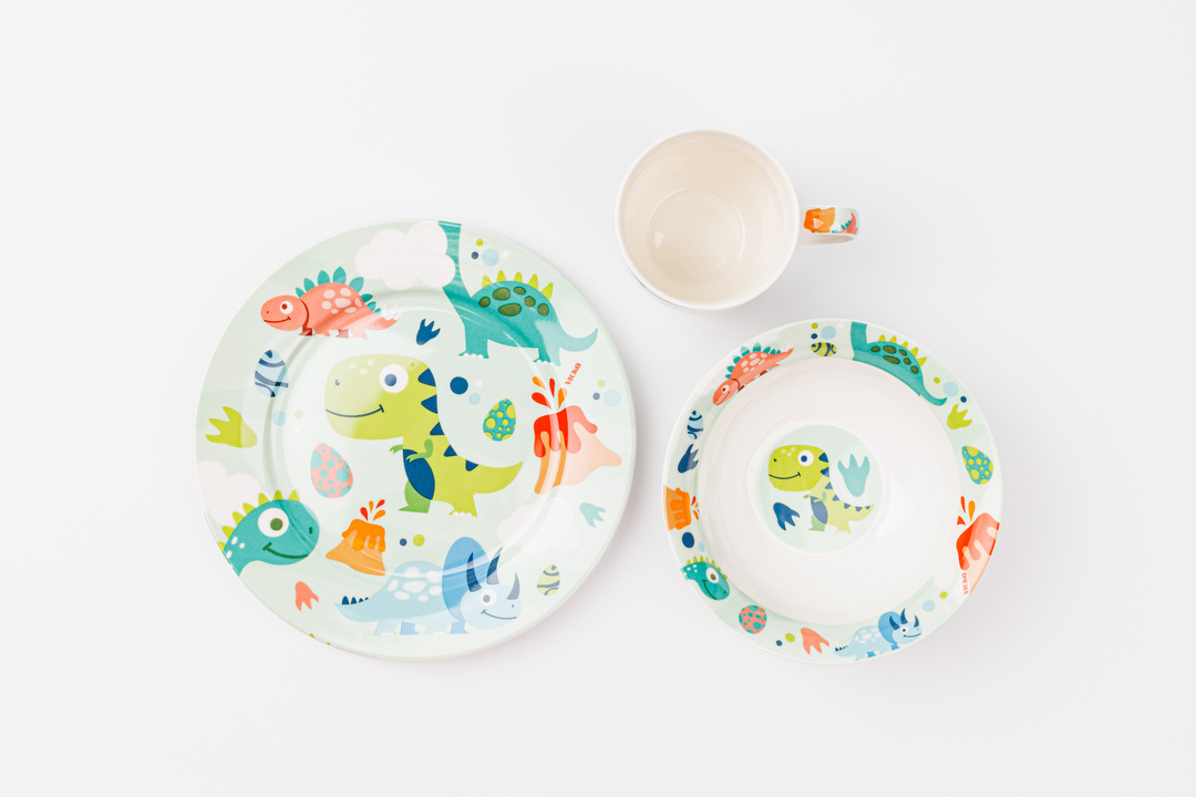 

Набор детской столовой посуды Apollo Гоша 3 пр.