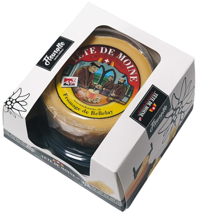 

Сыр Tete de Moine Подарочный комплект с ножом 400 г