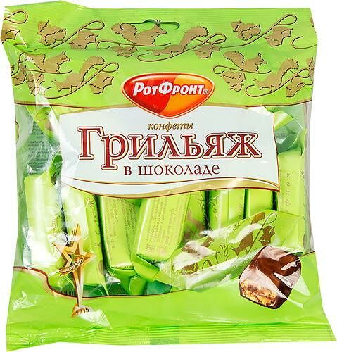 Конфеты Красный Октябрь Мягкий грильяж 200 г