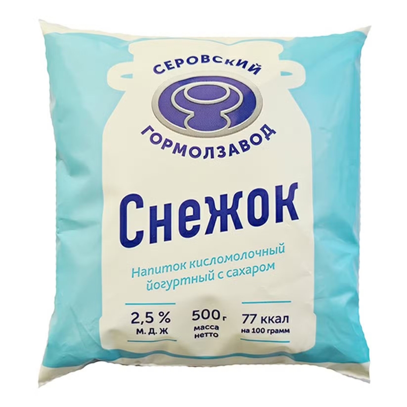 

Снежок Серовский гормолзавод 2.5% 500 г
