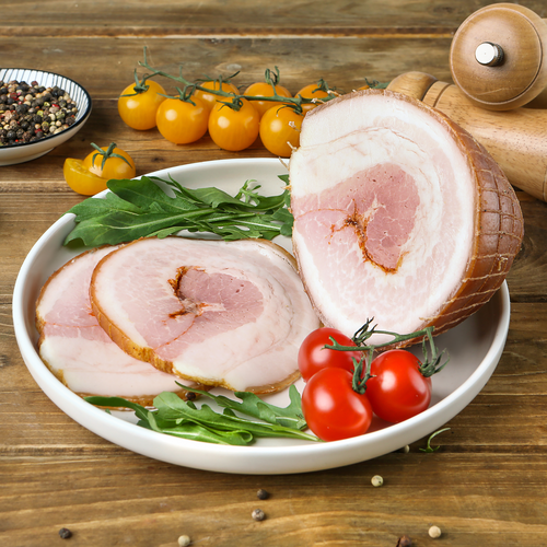 

Рулет копчено-вареный из грудинки ЛЕНТА FRESH Экстра, весовой