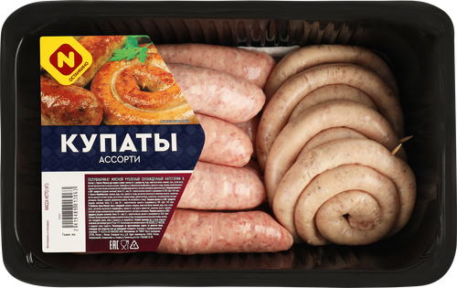 

Купаты Останкино Ассорти охлажденные, вес