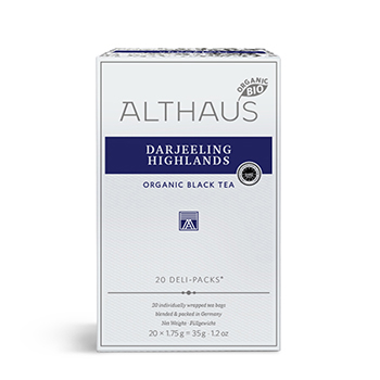 

Чай черный Althaus Darjeeling Castelton пакетированный 20х1,75 г