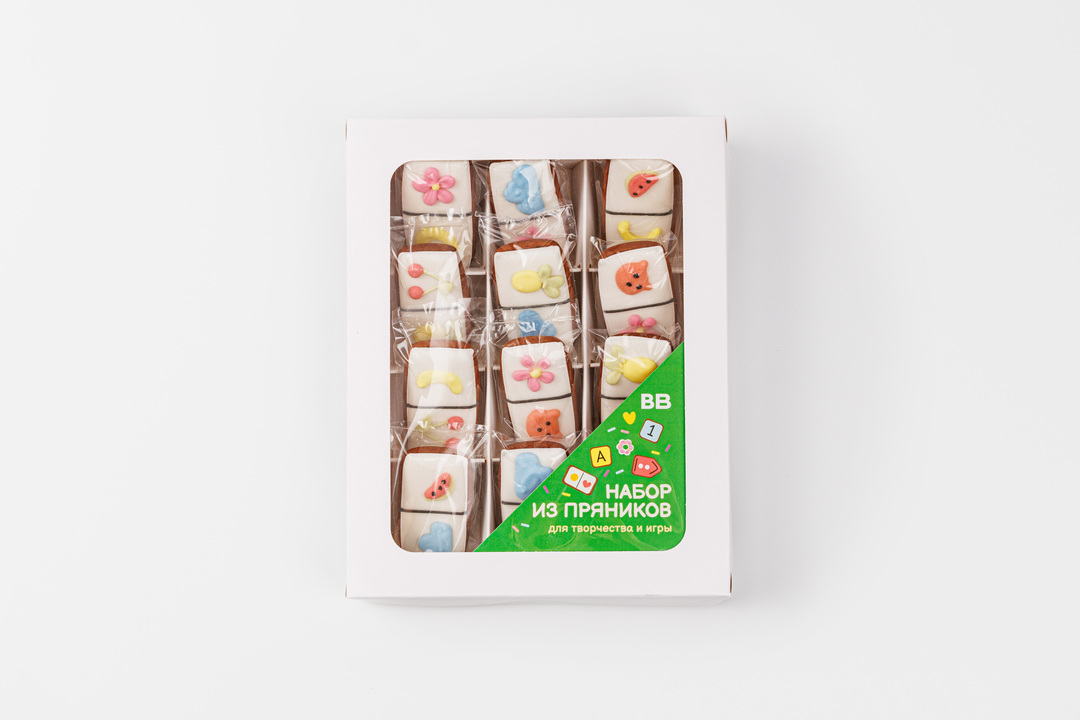 

Набор из пряников "Домино" мини (12 шт)