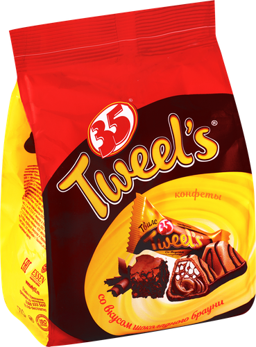 

Конфеты 35 Tweel's со вкусом шоколадного брауни 200 г