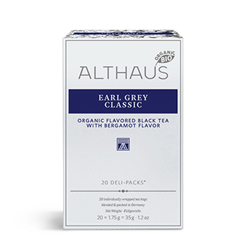 

Чай чёрный Althaus Royal Earl Grey ароматизированный 20 х 1.75 г
