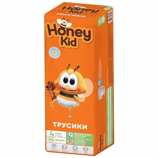 Подгузники-трусики Honey Kid Maxi 7-18кг 44шт