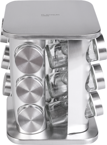 

Набор банок для специй Platinume choice Smart Cook на подставке из нержавеющий стали
