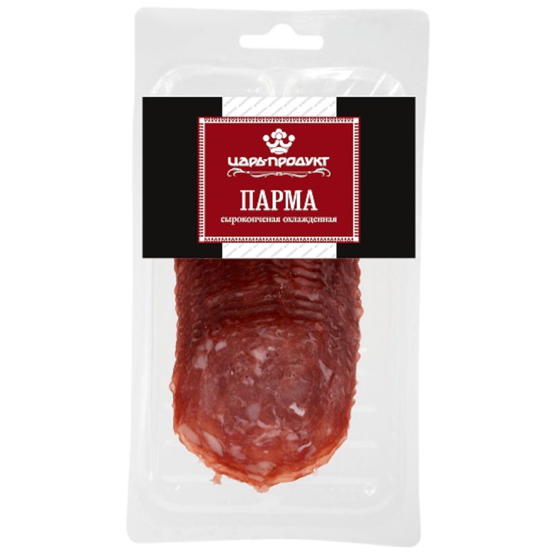 

Колбаса Царь-Продукт Парма сырокопченая нарезка 100 г