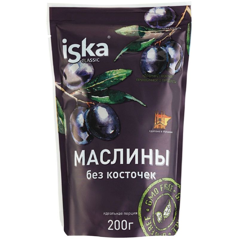 

Маслины Iska без косточек 200 г