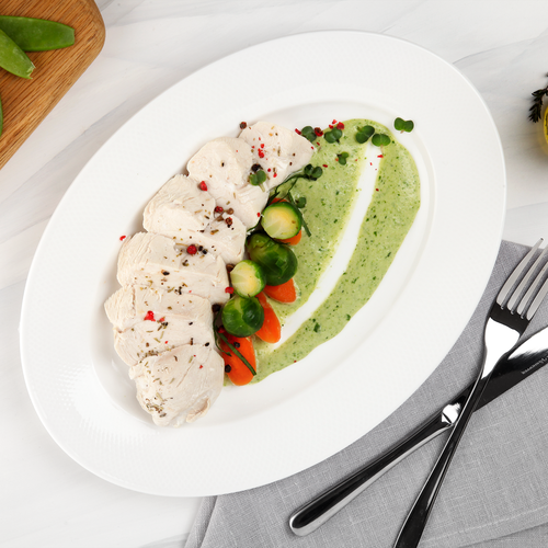 

Грудка куриная на пару 100 г