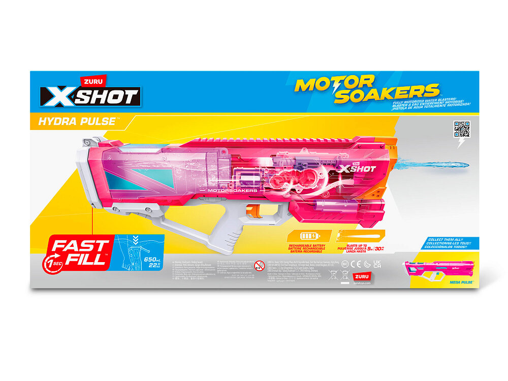 

Водный бластер Zuru X-Shot Water Гидра Пульс 50 см