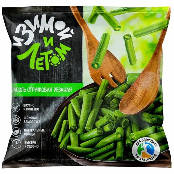 Фасоль стручковая И зимой и летом замороженная 400 г