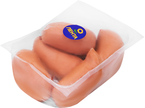 

Сардельки Лента Выбор экспертов Свиные весовые