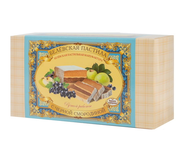 Пастила Белевская Пастильная Мануфактура с черной смородиной 200 г