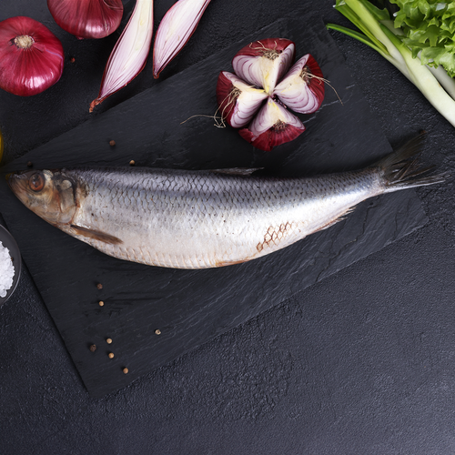 

Сельдь Лента Fresh атлантическая неразделанная пряного посола в вакуумной упаковке весовая