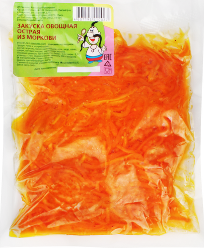 

Морковь Мировой закусон острая 300 г