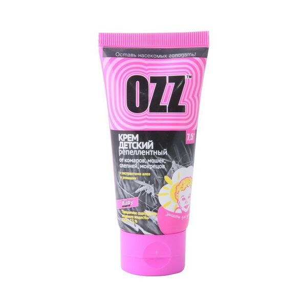Крем детский репеллентный OZZ-BABY 50мл