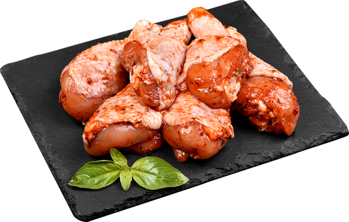 

Куриная голень для запекания в маринаде ЛЕНТА FRESH в вакуумной упаковке полуфабрикат до 1.0кг