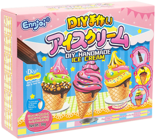 

Конфета жевательная Ennjoi Сделай сам Ice cream Мороженое 34 г