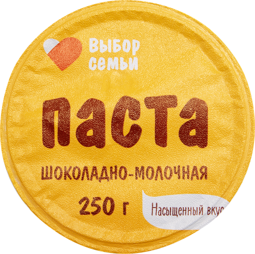 

Паста шоколадно-молочная ВЫБОР СЕМЬИ, 250г
