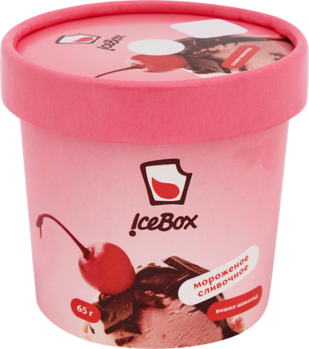 

Мороженое Cool Ice Box Вишня-шоколад сливочное 6.9% без змж 65 г