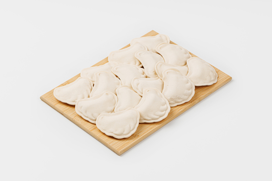 

Вареники ВкусВилл c творогом и малиной 500 г